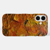 Fiery Abstrakt Texture Case-Mate iPhone Hülle (Rückseite (Horizontal))