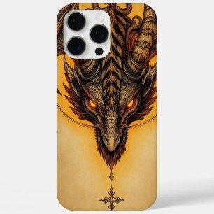 Fiery Ancient Dragon Fantasy Art iPhone 16 Pro Max Hülle
