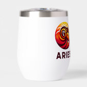 Fiery Aries Astrologie-Zeichen (Vorderseite)