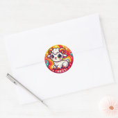 Fiery Aries Baby Ram Sticker (Umschlag)