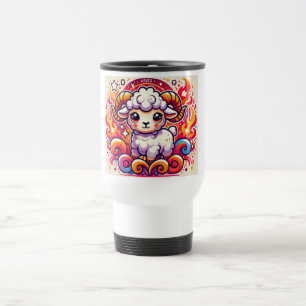 Fiery Aries Baby Ram Tasse