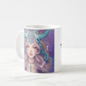 Fiery Aries Zodiac Tasse (Vorderseite Links)