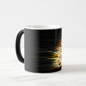 Fiery Biker Motorrad Fantasy Art Verwandlungstasse (Vorderseite Links)