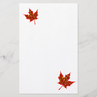 Fiery-Blätter Briefpapier