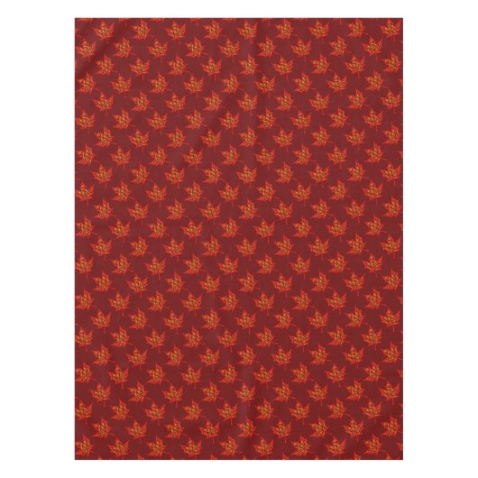 Fiery Blätter Tischdecke (Vorderseite)