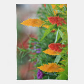 Fiery Blume Küchentücher (Vertikal)