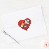 Fiery Book Sticker - Fett Literatur & Fantasie (Umschlag)