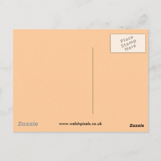 Fiery Bracken Postkarte (Rückseite)