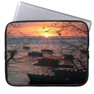 Fiery Costa Rican Sunset in Tamarindo Laptopschutzhülle