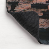 Fiery Costa Rican Sunset in Tamarindo Mousepad (Ecke)