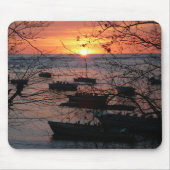 Fiery Costa Rican Sunset in Tamarindo Mousepad (Vorne)