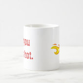 Fiery Devil's Head "Sag dir, es war heiß" Verwandlungstasse (Mittel)