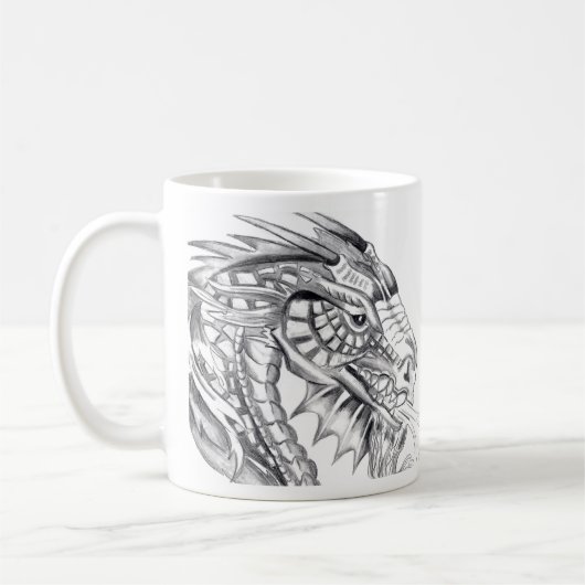 Fiery Dragon Coffee Tasse (Links)