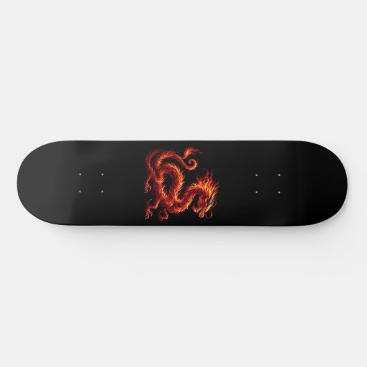 Fiery Dragon Skateboard (Horizontal)