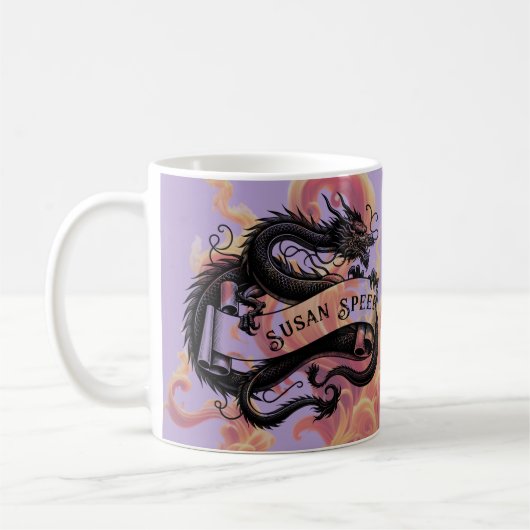 Fiery Dragon Tasse (Links)