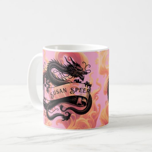 Fiery Dragon Tasse (Vorderseite Links)