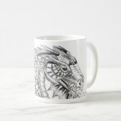 Fiery Dragon Tasse (VorderseiteRechts)