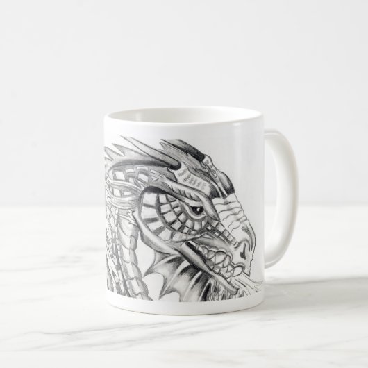 Fiery Dragon Tasse (VorderseiteRechts)