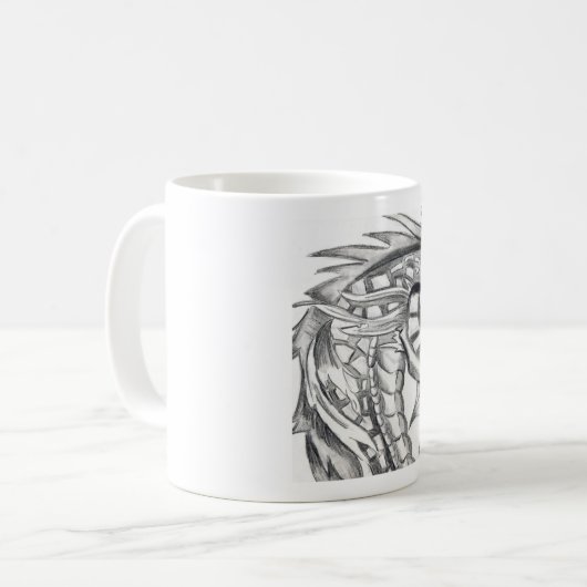 Fiery Dragon Tasse (Vorderseite Links)