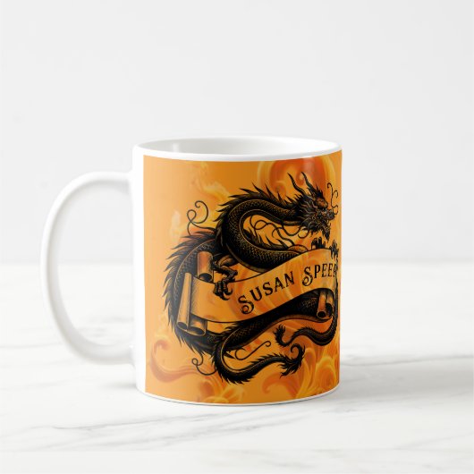 Fiery Dragon Tasse (Links)