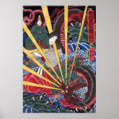 Fiery Dragon von Yoshitsuya Poster (Vorne)