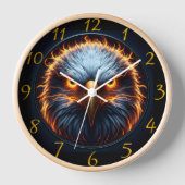 Fiery Eagles Gaze Uhr (Vorderseite)