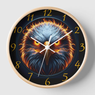 Fiery Eagles Gaze Uhr