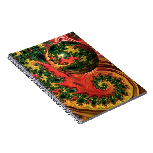 Fiery Elegance - Eine Studie im Complexity-Noteboo Notizblock (Rechte Seite)