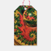 Fiery Elegance - Eine Studie über Komplexität Geschenkanhänger (Vorderseite)