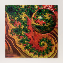 Fiery Elegance - Eine Studie über Komplexität Puzzle