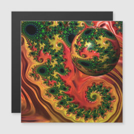 Fiery Elegance - Eine Studie zur Complexity Card Magnetkarte