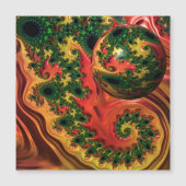 Fiery Elegance - Eine Studie zur Complexity Card Magnetkarte (Vorderseite)