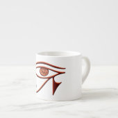 Fiery Eye Horus Espresso Tasse (Vorderseite Rechts)