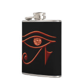 Fiery Eye of Horus Flask Flachmann (Links)