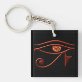 Fiery Eye of Horus Key Chain Schlüsselanhänger (Vorderseite)