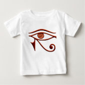 Fiery Eye of Horus Shirt (Vorderseite)