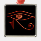 Fiery Eye of Horus Square Ornament (Vorne)