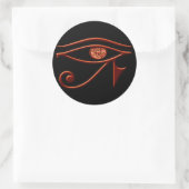 Fiery Eye of Horus Stickers (Tasche)