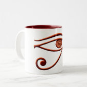 Fiery Eye of Horus Tasse (Vorderseite Links)