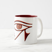 Fiery Eye of Horus Tasse (VorderseiteRechts)