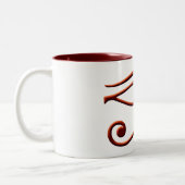 Fiery Eye of Horus Tasse (Links)