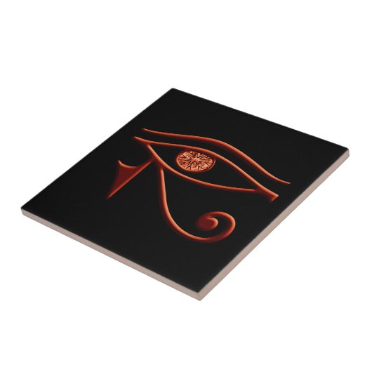 Fiery Eye of Horus Tile Fliese (Seite)