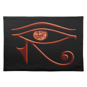 Fiery Eye of Horus Tischset
