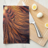 Fiery Filaments Handtuch (Viertel Falte)