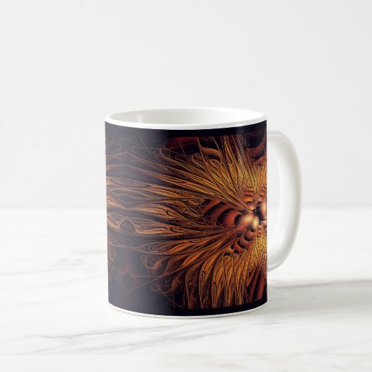 Fiery Filaments Kaffeetasse (VorderseiteRechts)