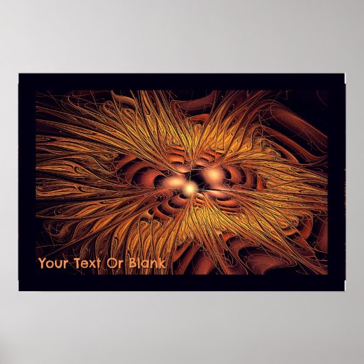 Fiery Filaments Poster (Vorne)