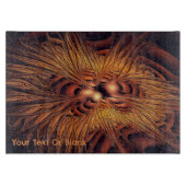 Fiery Filaments Schneidebrett (Vorderseite)