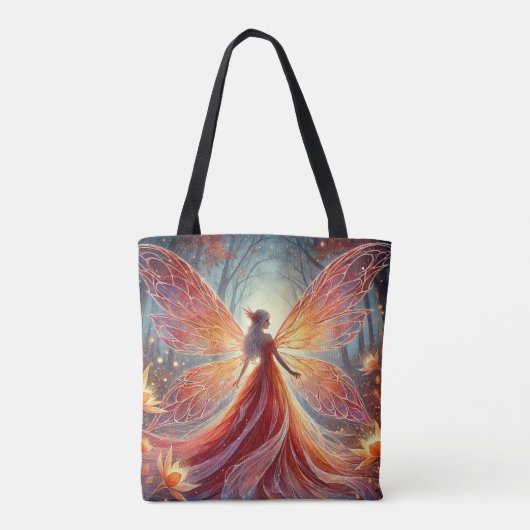 Fiery Fire Fairy Tasche (Rückseite)