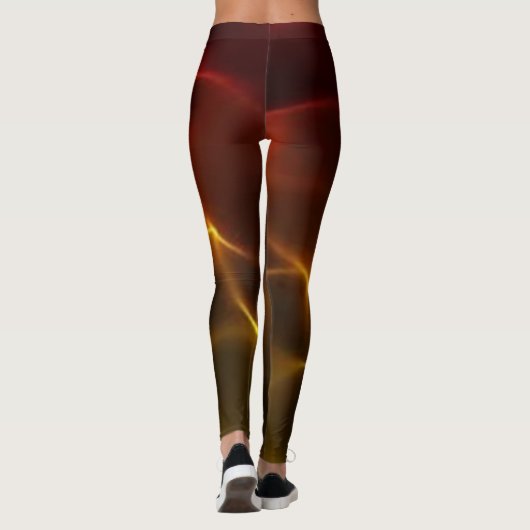 Fiery Flames Leggings (Rückseite)