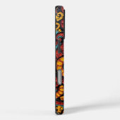 Fiery Floral Embellishs Case-Mate iPhone Hülle (Rückseite / Rechts)